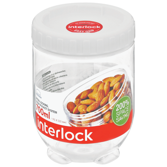 LocknLock Interlock container 700ml wt ( Order in Qty of 8)
