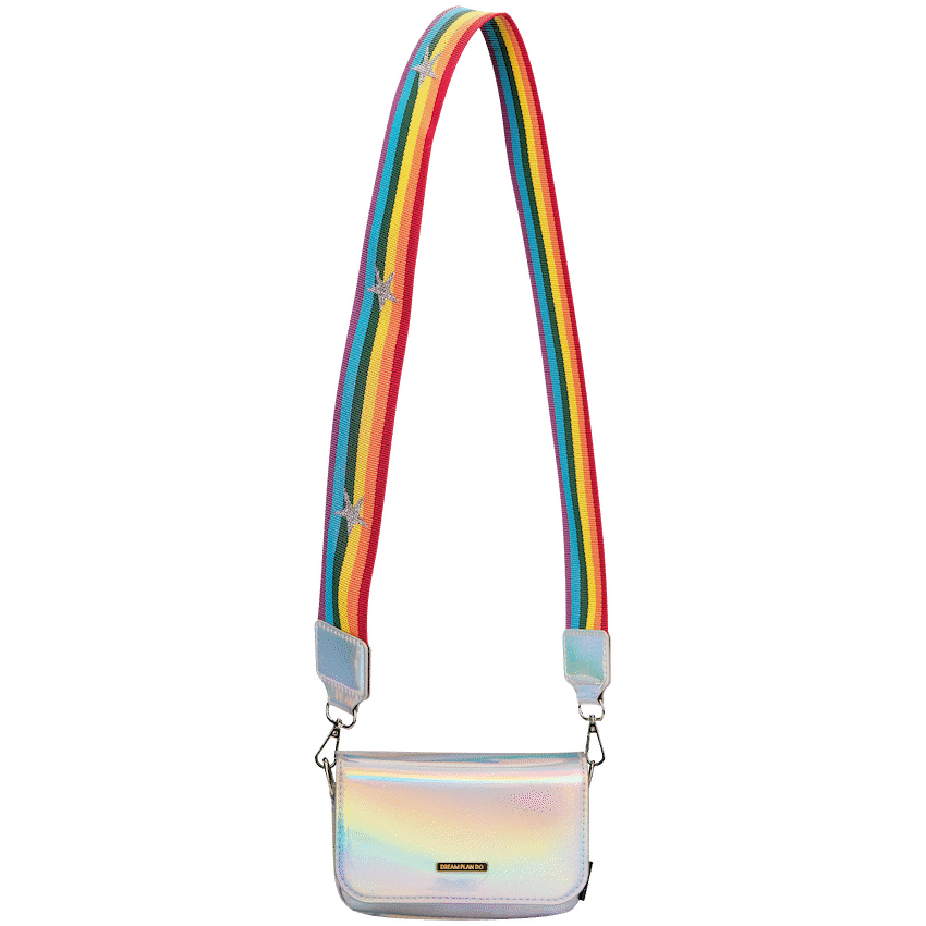 Quest Rainbow Cross Body Bag - Silver
