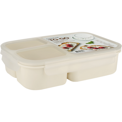 LocknLock To-Go Lunch Box 1.5lt - White
