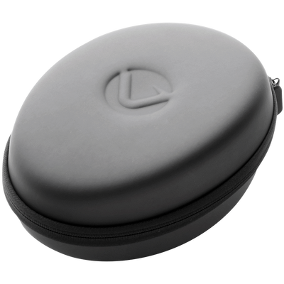 Volkano Shell Elliptical Headphone Case - Black