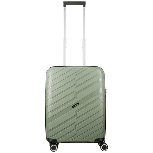Travelwize  Java PP 4-Wheel Spinner 55cm Luggage Military