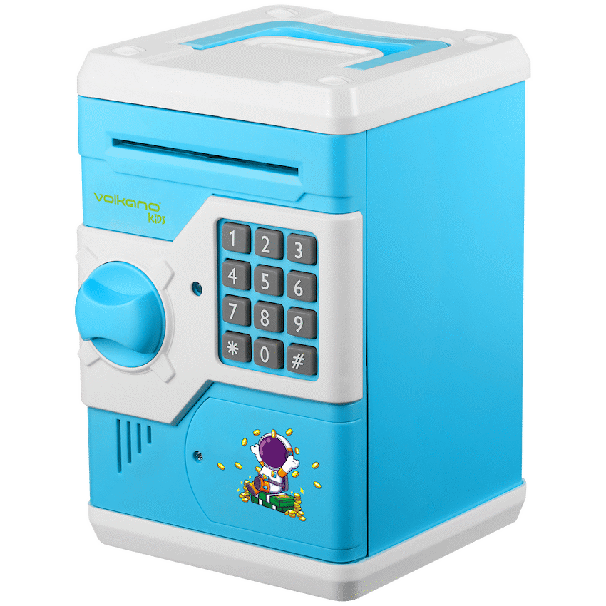 Volkano Kids Vault Series Money-Saving Vault - Blue