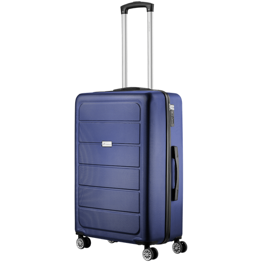 Travelwize Maple ABS 65cm 4-Wheel Spinner Luggage - Navy