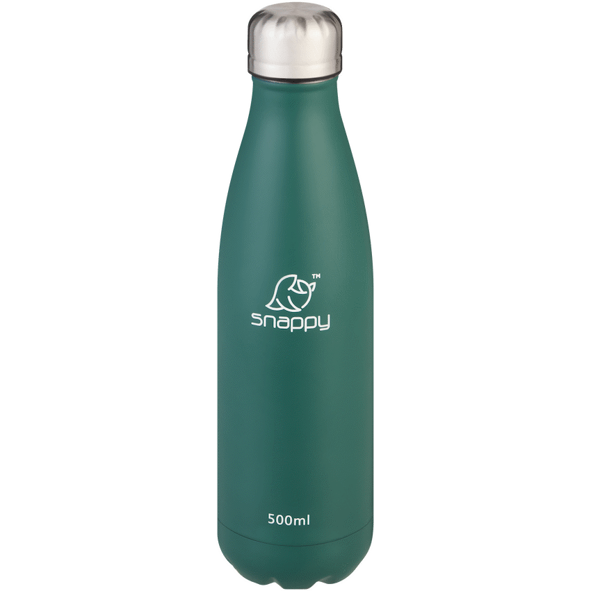Snappy Stainless Steel Vacuum Bottle 500ml - Emerald