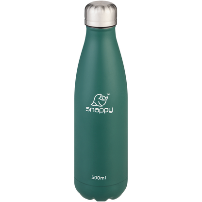 Snappy Stainless Steel Vacuum Bottle 500ml - Emerald