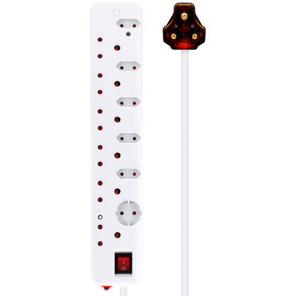 Ellies 12-Way High-Surge Multiplug 0.5m