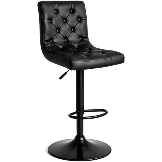 Everfurn Bayer Large Barstool Black
