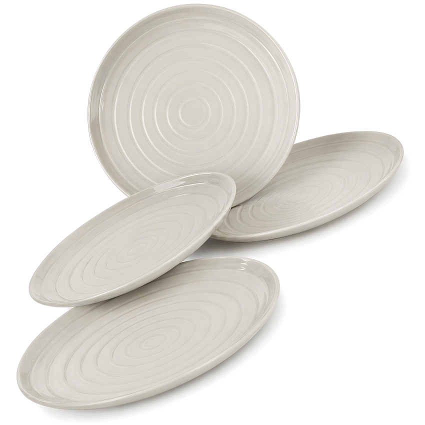 Legend Premium Stoneware Plate 4pc Set ( Order in Qty of 1)