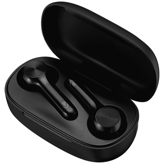 Volkano Libra Series TWS Earphones + Charging Case - Black