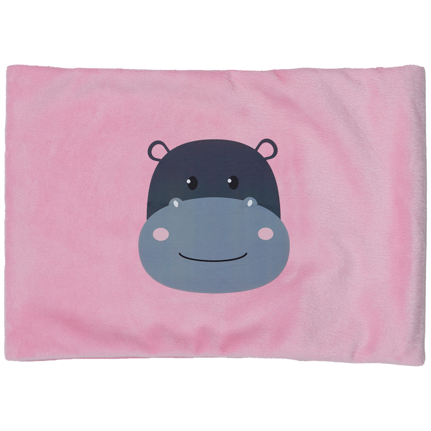 2505 - Elektra Hot Water Bottle - Pink Hippo