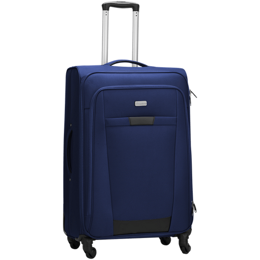 Travelwize Arctic 65cm 4-Wheel Spinner Trolley Case - Navy