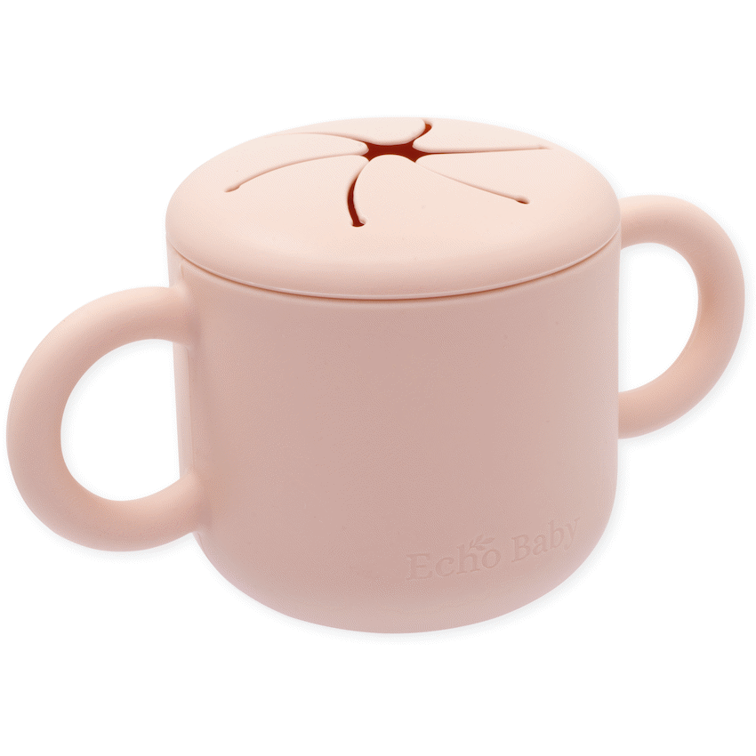 Echo Baby Silicone Snack Cup - Rose