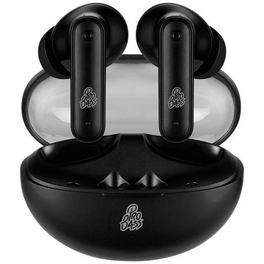 Pro Bass Glow Series TWS Earphones - Black