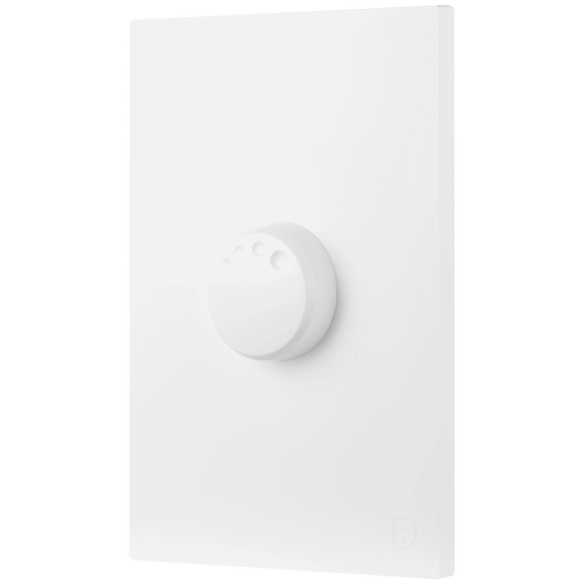 Ellies Dimmer dial switch 2x4 (60mmx100mm) -WT