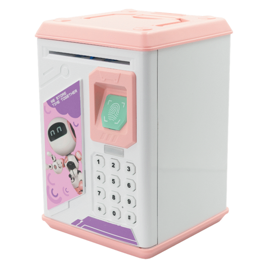 Volkano Kids Robo Vault Series Kids Money Saving Vault - Pink