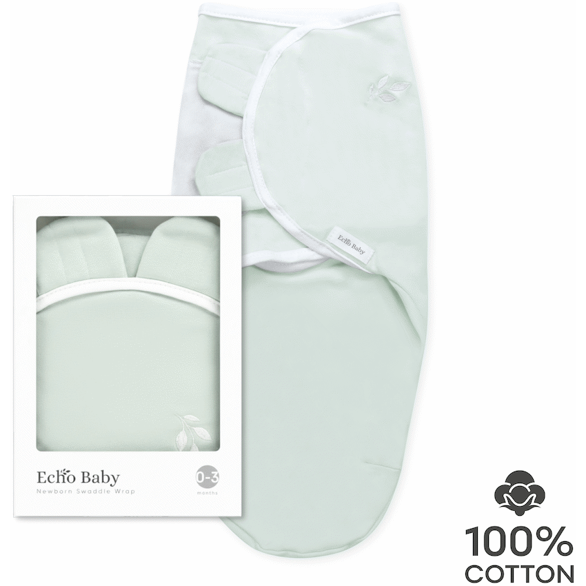 Echo Baby Newborn Swaddle Wrap - Mint