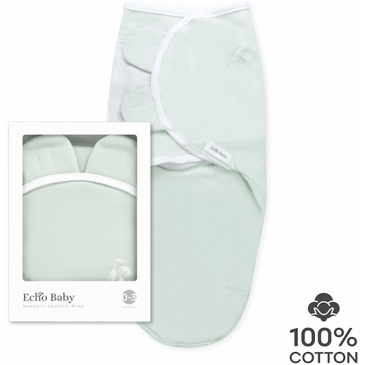Echo Baby Newborn Swaddle Wrap - Mint