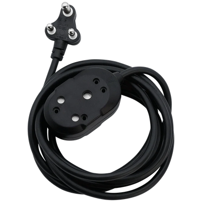 SWITCHED LIGHT DUTY Back-to-Back (BTB) EXTENSION LEADS 20M - BK