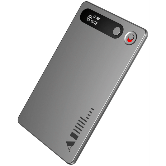 VolkanoX - Scribe Series Ai Voice Recorder - Gun Metal