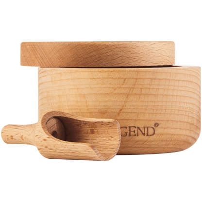 Legend Premium Beechwood salt cellar w/s ( Order in Qty of 6)