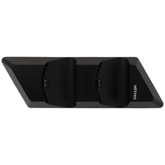 Nitho PS4 Smart Charging Station - For 2 PS4 Controllers - Charging Cable 1m