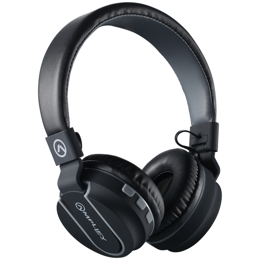 Amplify Fusion Series Bluetooth Headphone - Black/Grey