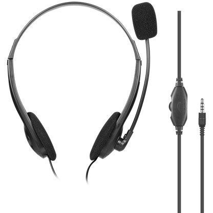 Volkano Chat 2 Stereo Headset with Boom Microphone