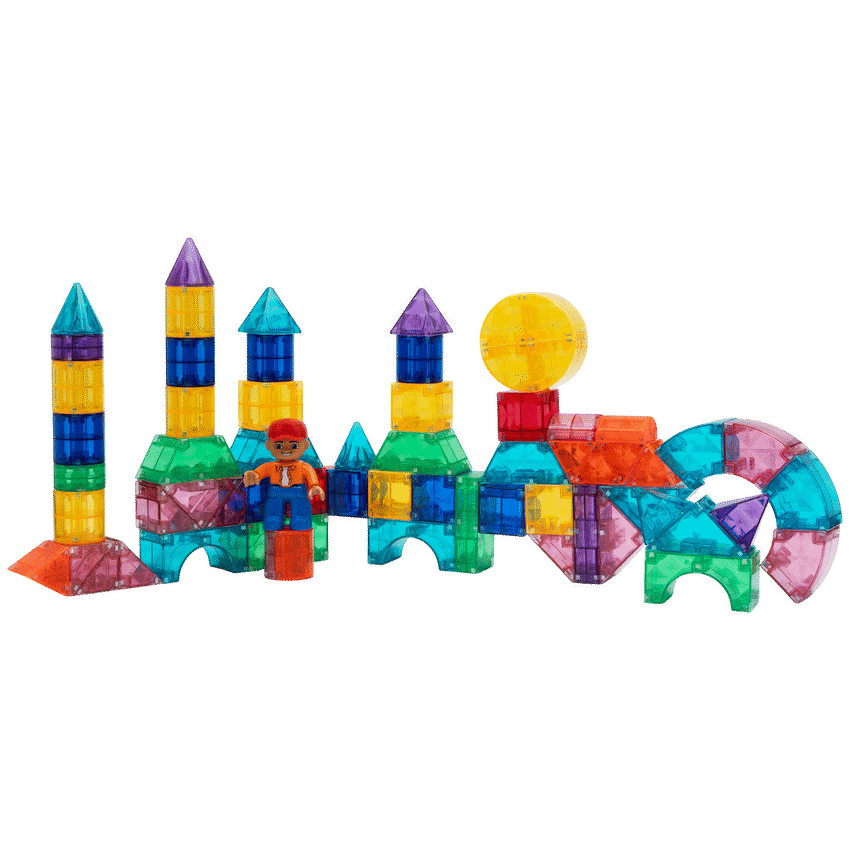 Edu-matic - 3D Magentic Shapes - 75 pcs