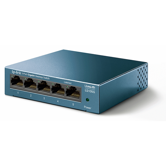 TP-Link LS105G LiteWave 5-Port Gigabit Desktop Switch