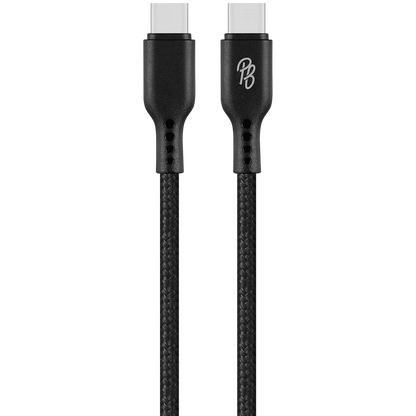Pro Bass Chord Series 1.2m 30w Type-C to Type-C Braided - Black