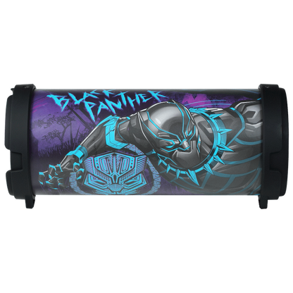 Marvel Mini Tube Bluetooth Speaker - Black Panther