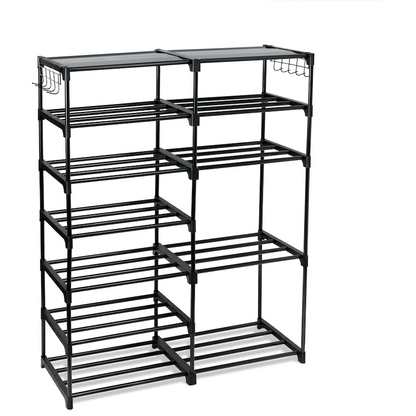 Everfurn Myra Show Rack - Black