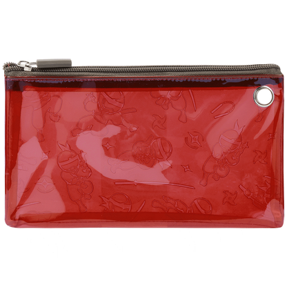 Quest 3 piece Pencil Case Set Ninja Blk/Red