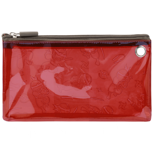 Quest 3 piece Pencil Case Set Ninja Blk/Red