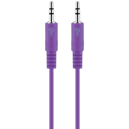 Pro Bass Unite Series - Boxed Auxiliary Cable - Purple