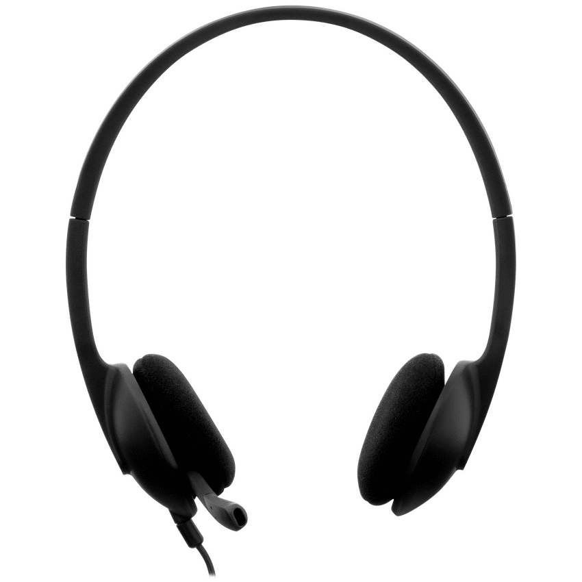 H340 USB Computer Headset - Black