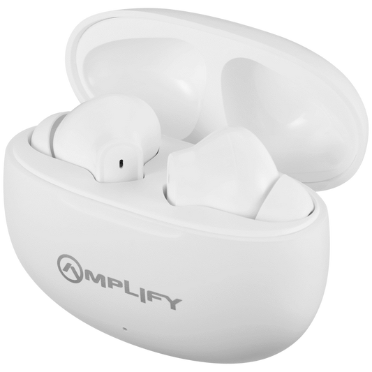 Amplify True Connection True GO Series Wireless Earphones PDQ Stemmed - White