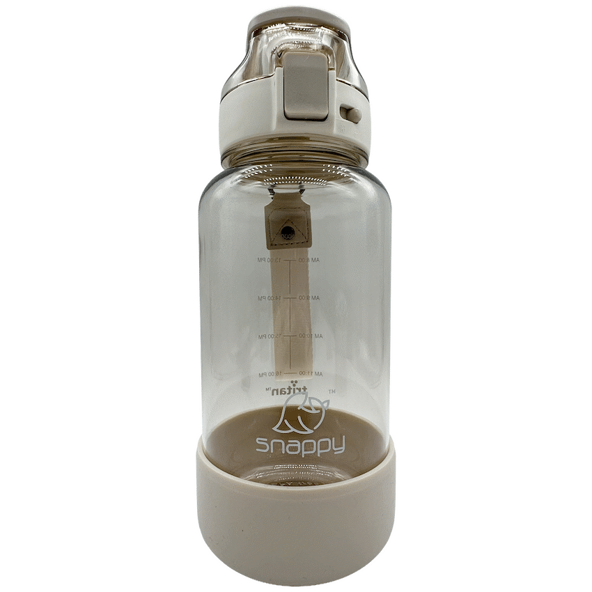 Snappy Tritan bottle w/straw 1lt Vanilla