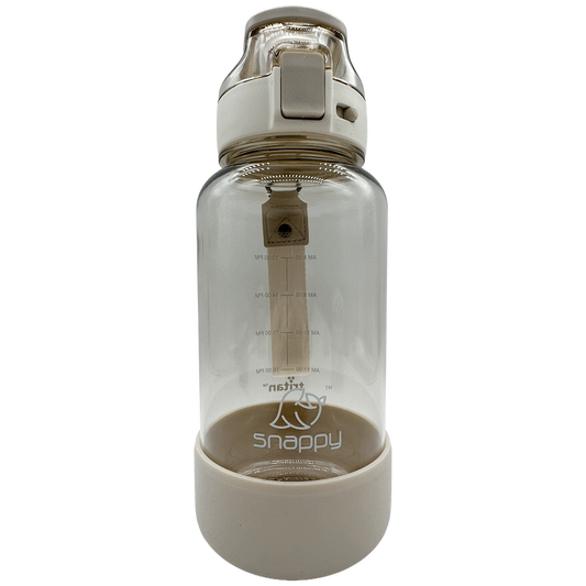 Snappy Tritan bottle w/straw 1lt Vanilla