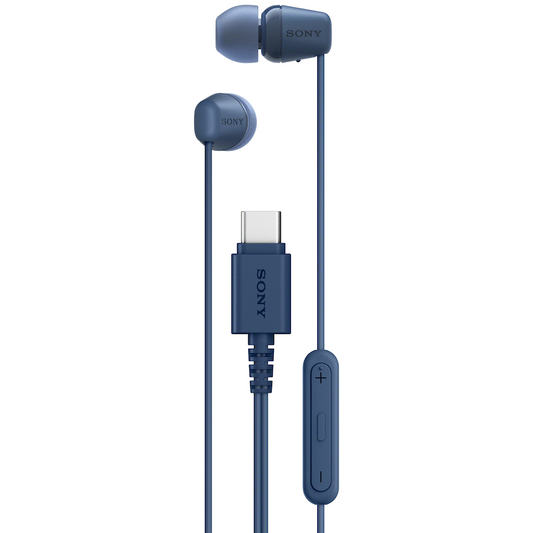 Sony EX15C USB-C Wired In-Ear Earphones - Blue