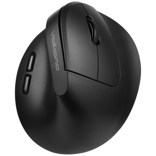 Volkano Curve Series Ergonomic Bluetooth Wireless mouse - Black