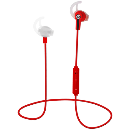 Volkano Motion Bluetooth Earphones - Red/Black