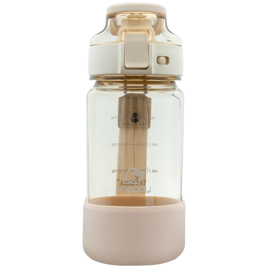Snappy Tritan Bottle with straw 520ml Vanilla ( Order in Qty of 6)