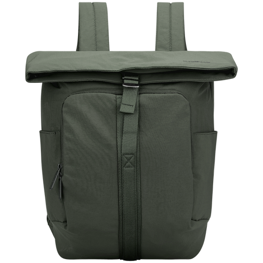 Supanova Rolltop 15.6" Laptop Backpack Khaki