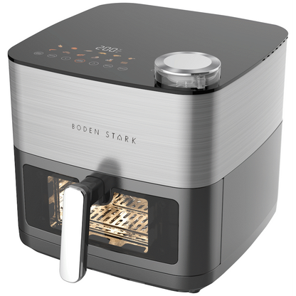 Boden Stark 8l Dual Element Air Fryer with Steaming Function