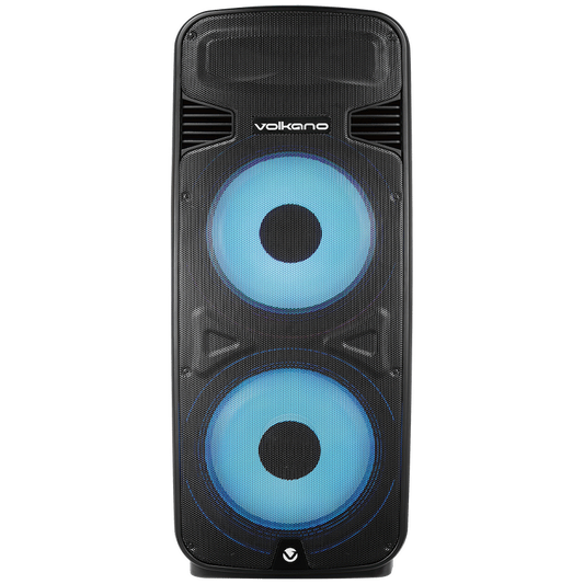 Volkano Olympian Series Dual 15" Party Speaker - Black