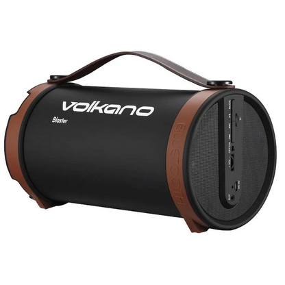 Volkano Blaster Speaker - Ultra Powerful - Brown