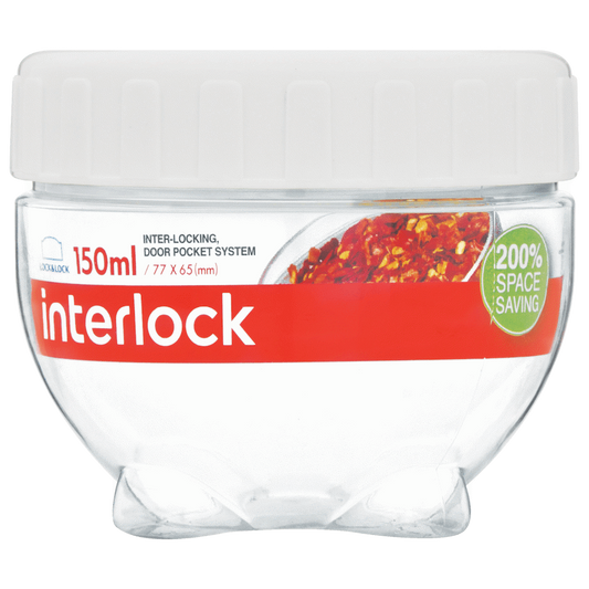 LocknLock Interlock container 150ml wt ( Order in Qty of 8)