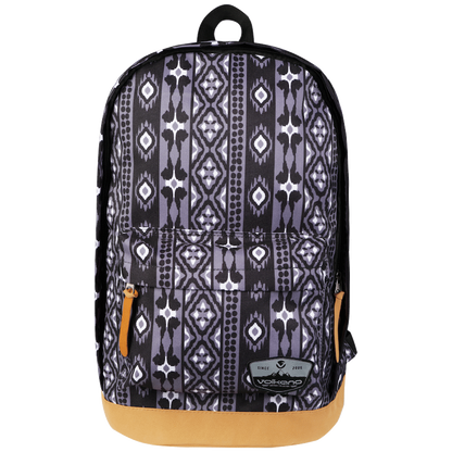 Volkano Suede Series Backpack - Ethnic - Dark Grey