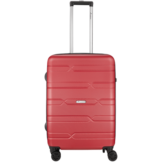 Travelwize Bondi ABS 4-Wheel Spinner 65cm Luggage - Red